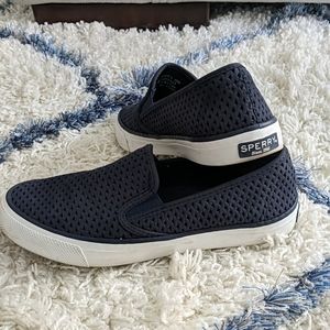 Sperry Seaside Perforated Varsity Sneaker